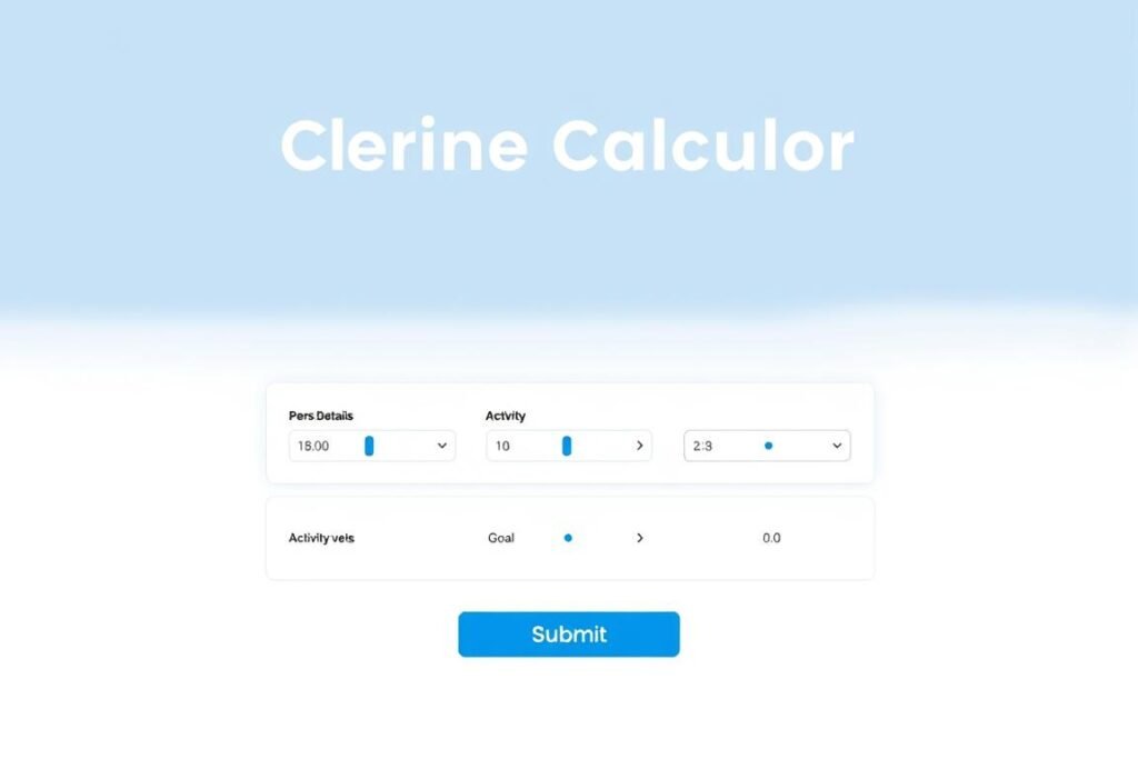 Step-by-step guide showing how to use the Calorie Calculator interface